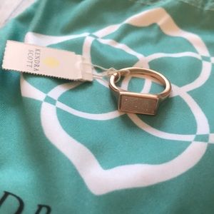 Rose gold Kendra Scott ring, brand new with bag